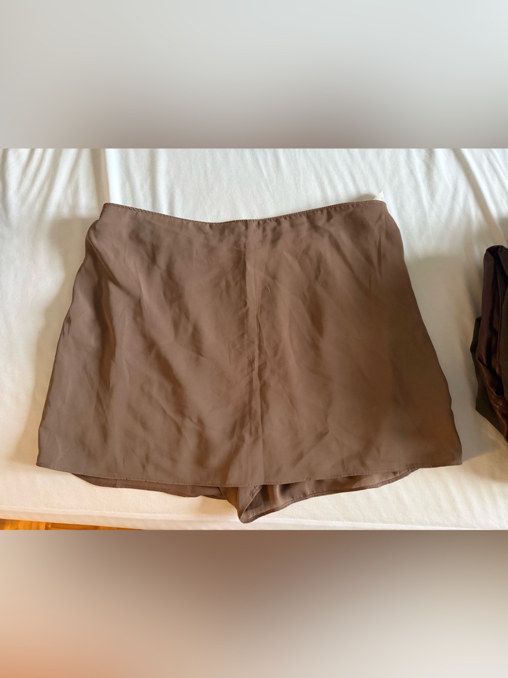 Abercrombie & Fitch Brown Mini Skort